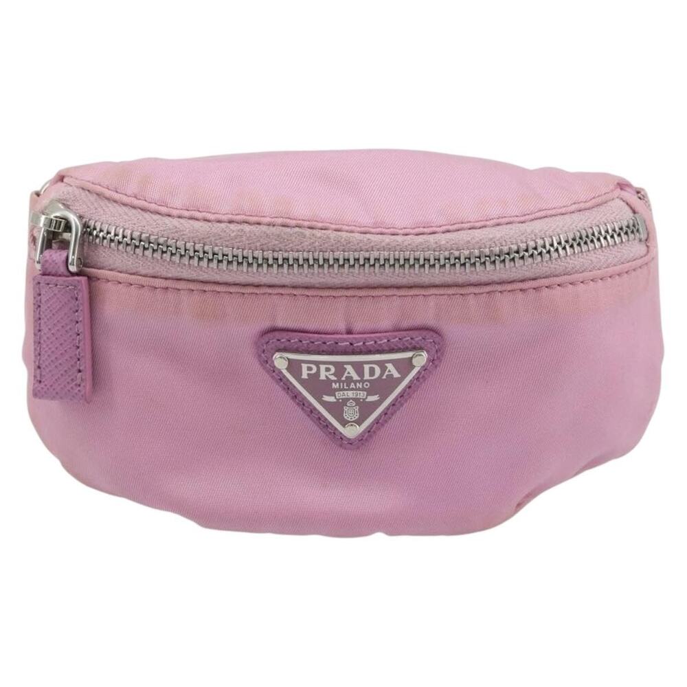 Prada Nylon Arm Pouch Pink